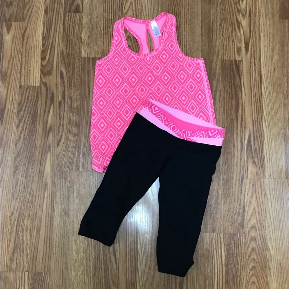 Ivivva Leggings & Matching Tank Top